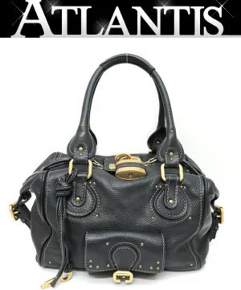 Chloe Paddington handbag leather black